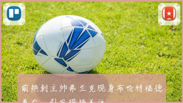 前热刺主帅弗兰克现身布伦特福德看台，引发现场关注