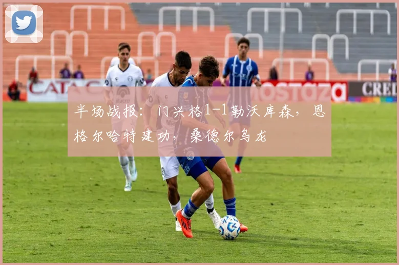 半场战报：门兴格1-1勒沃库森，恩格尔哈特建功，桑德尔乌龙